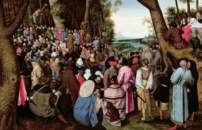 St. John the Baptist Preaching by Pieter Brueghel the Younger
